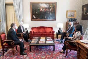 A comissão instaladora foi recebida em Belém