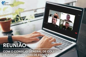 Reunião com o Consejo General de Colegios de Fisioterapeutas de España