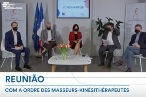 Reunião com a Ordre des masseurs-kinésithérapeutes